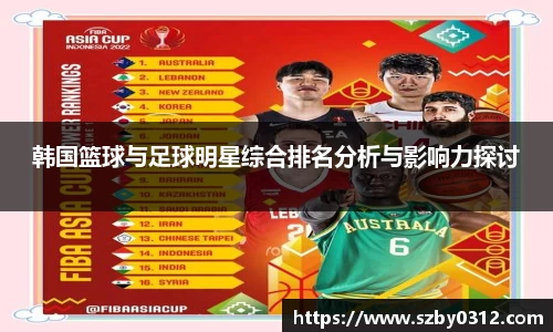 韩国篮球与足球明星综合排名分析与影响力探讨
